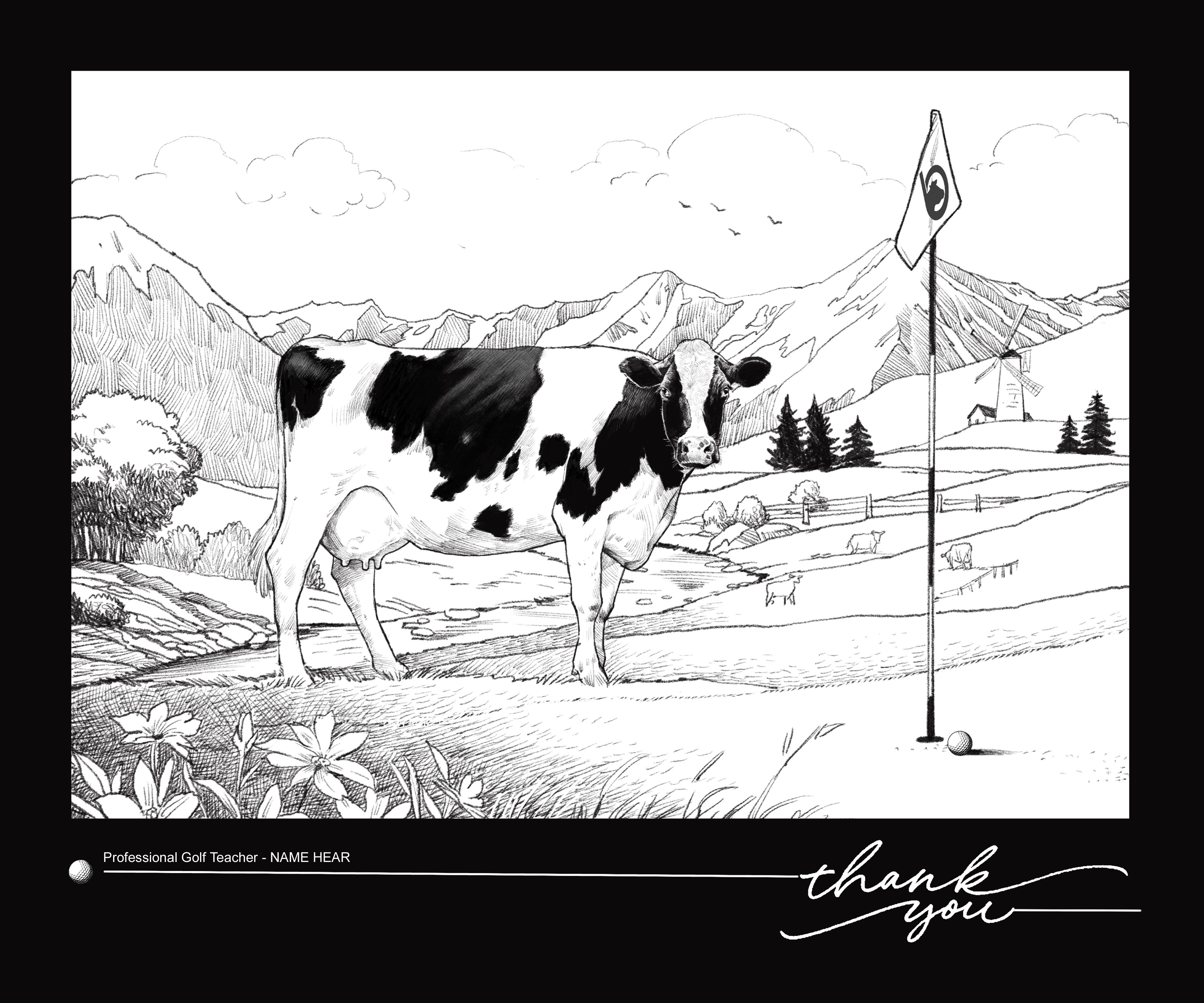 Illustration Design by KwinArts for Braid Golf, LLC | Design #33272623