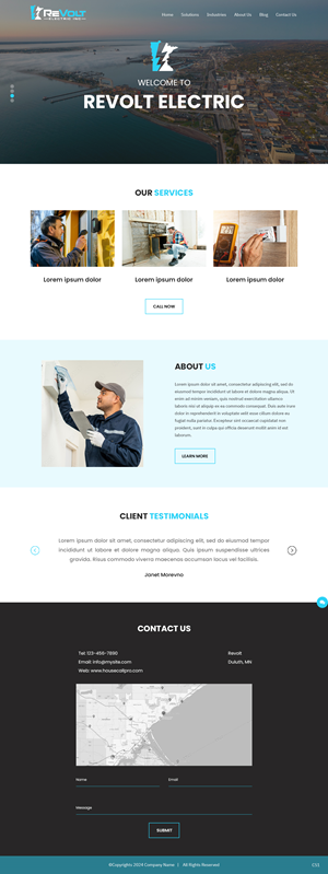 Wix Design by pb for this project | Design: #33224974