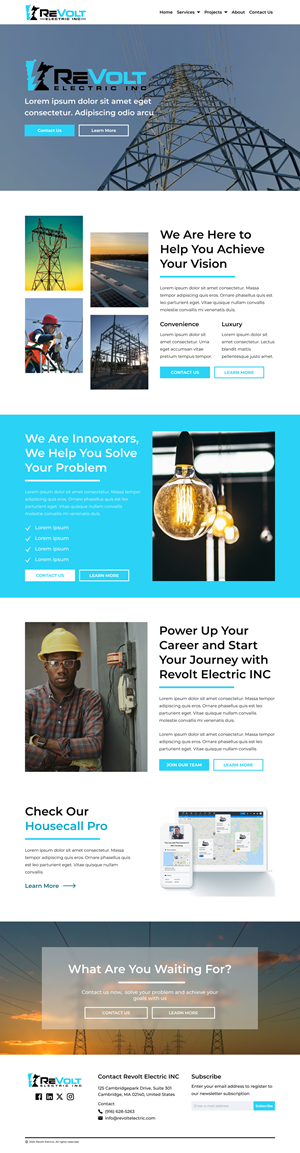 Wix Design by Taufik H for this project | Design: #33257304