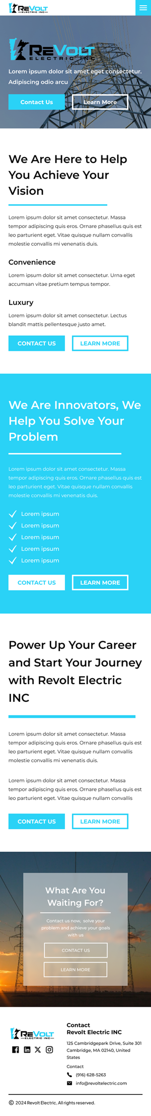 Wix Design by Taufik H for this project | Design: #33257305