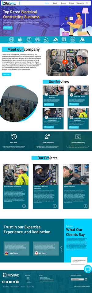 Wix Design by Taufik H for this project | Design: #33257318