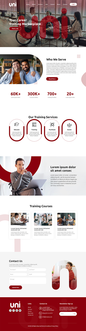 Web Design by MAHABA for ONEELEVEN | Design: #33223228