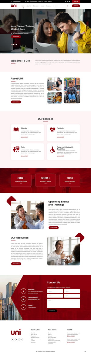 Web Design by pb for ONEELEVEN | Design #33225009