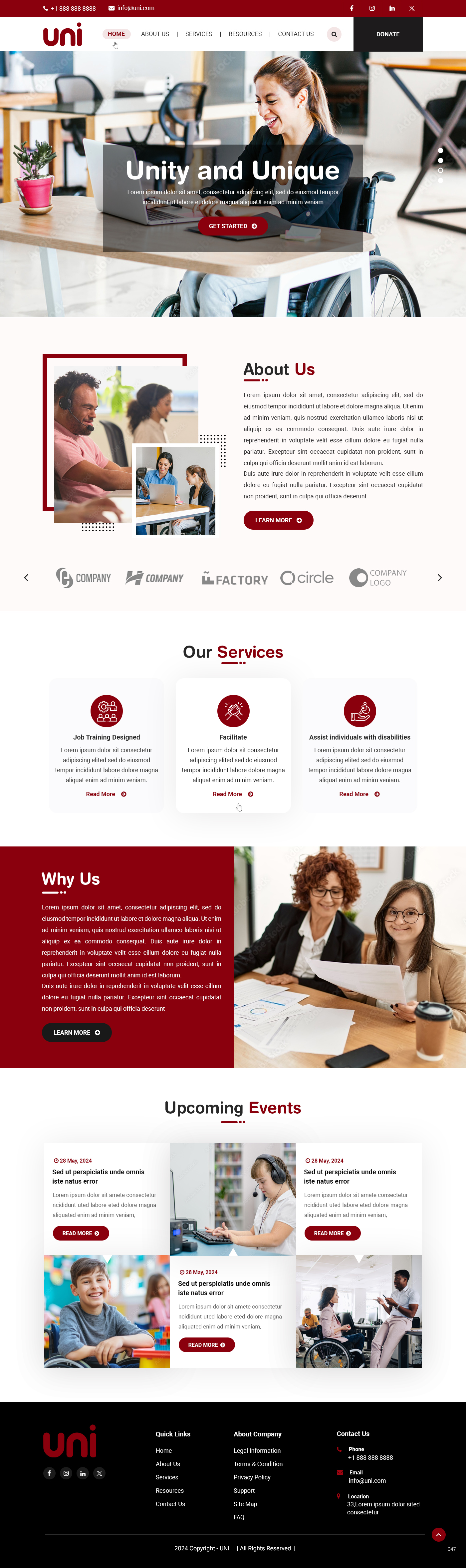 Web Design par pb pour ONEELEVEN | Design #33225010