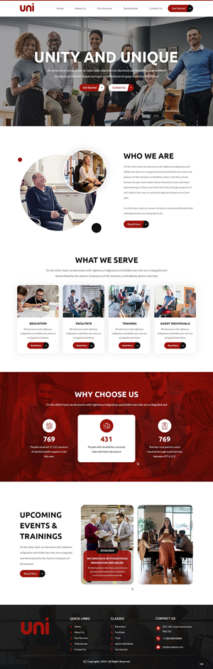 Web Design by pb for ONEELEVEN | Design: #33225026