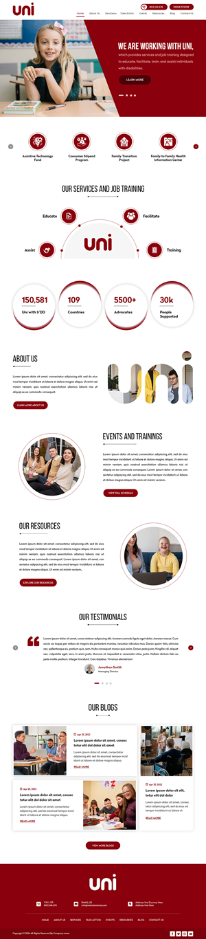 Web Design by Creations Box 2015 for ONEELEVEN | Design #33255548