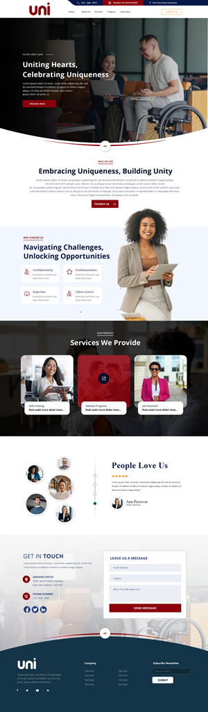 Web Design by Andrew Asiimwe for ONEELEVEN | Design: #33236142