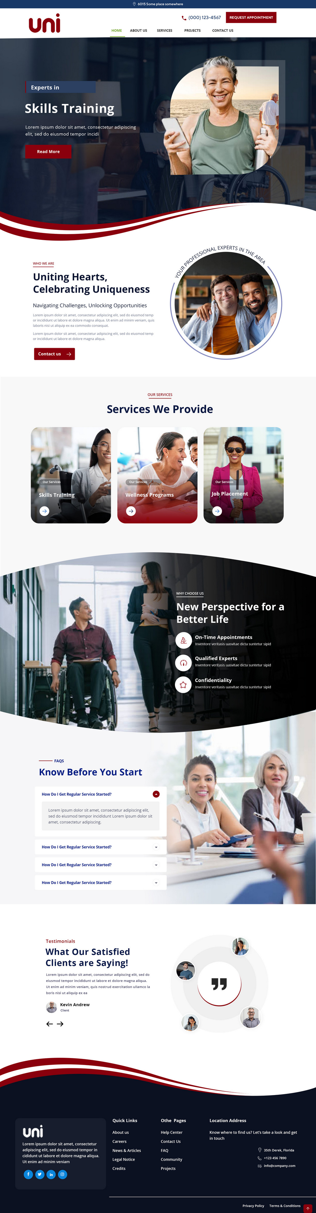 Web Design by Andrew Asiimwe for ONEELEVEN | Design #33236151