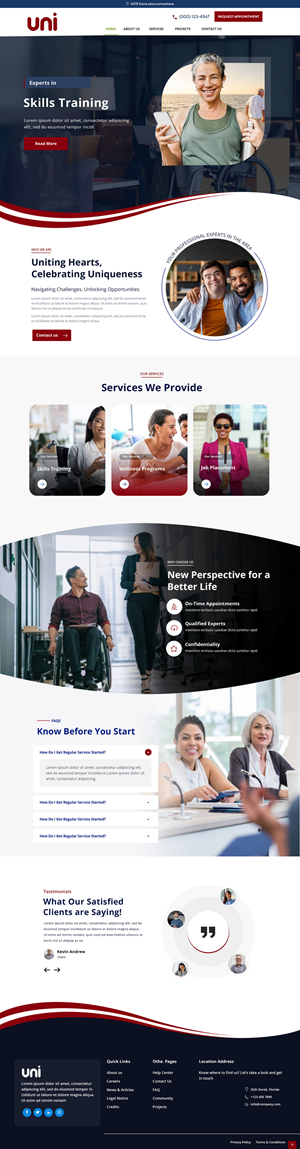 Web Design by Andrew Asiimwe for ONEELEVEN | Design: #33236151