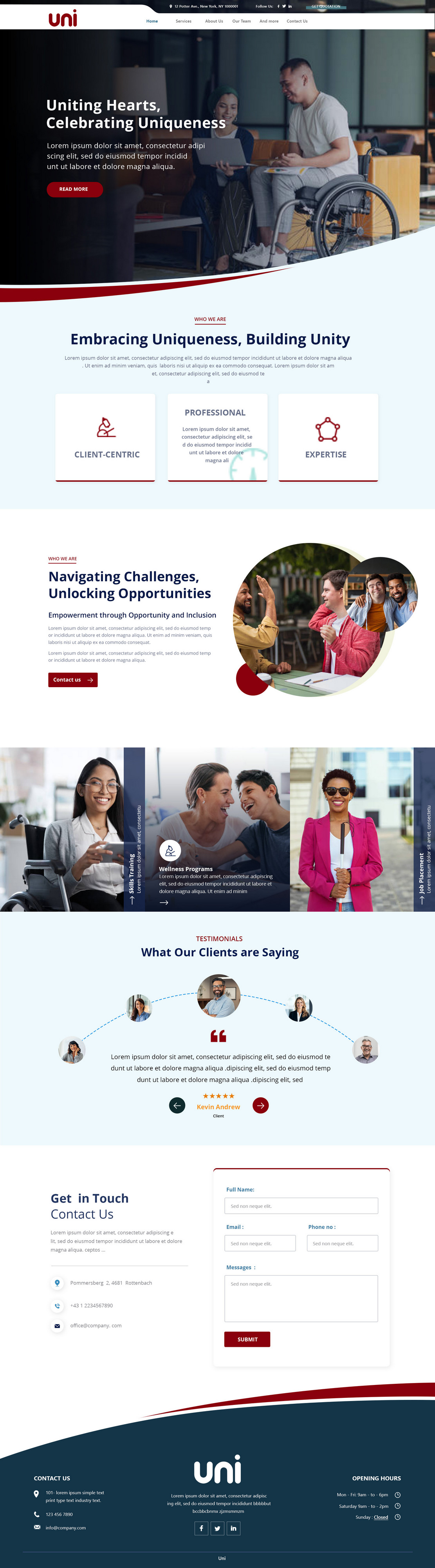 Web Design by Andrew Asiimwe for ONEELEVEN | Design #33236165