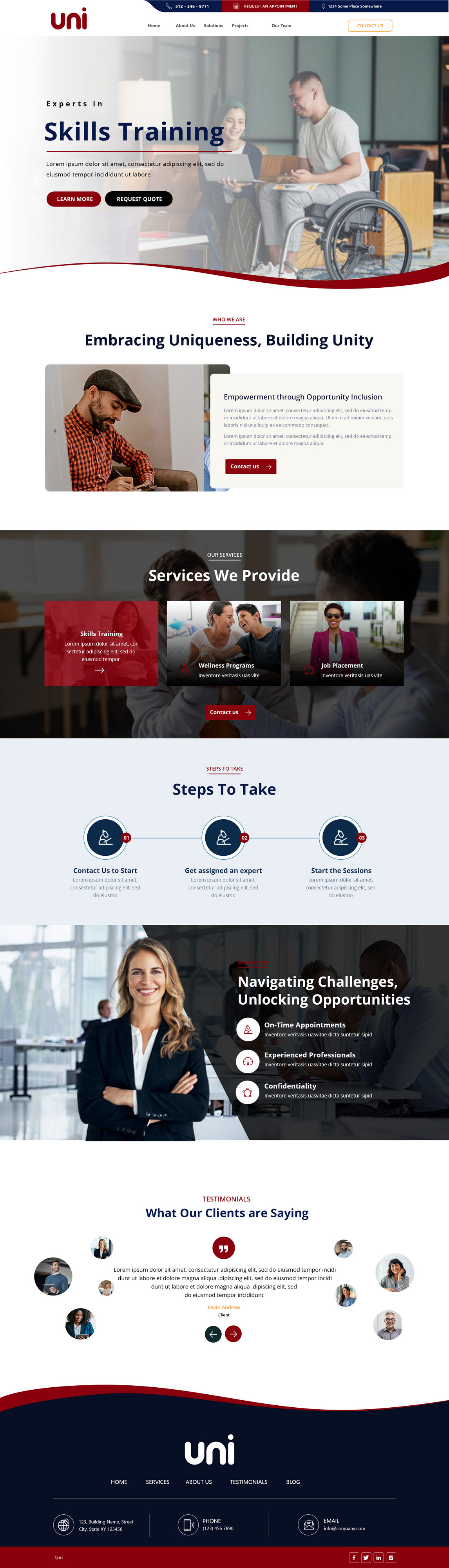 Web Design by Andrew Asiimwe for ONEELEVEN | Design #33236169