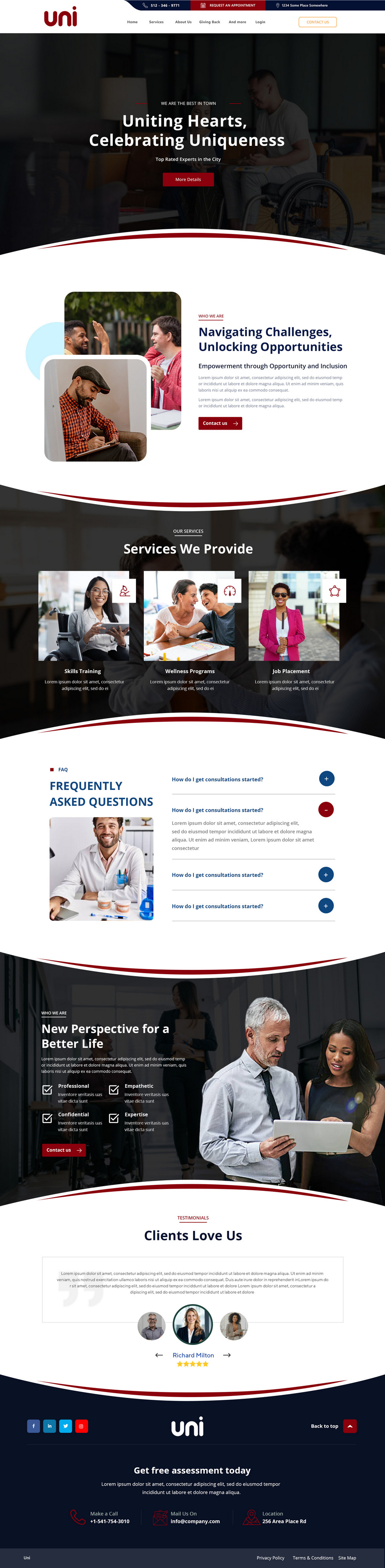 Web Design by Andrew Asiimwe for ONEELEVEN | Design #33236180