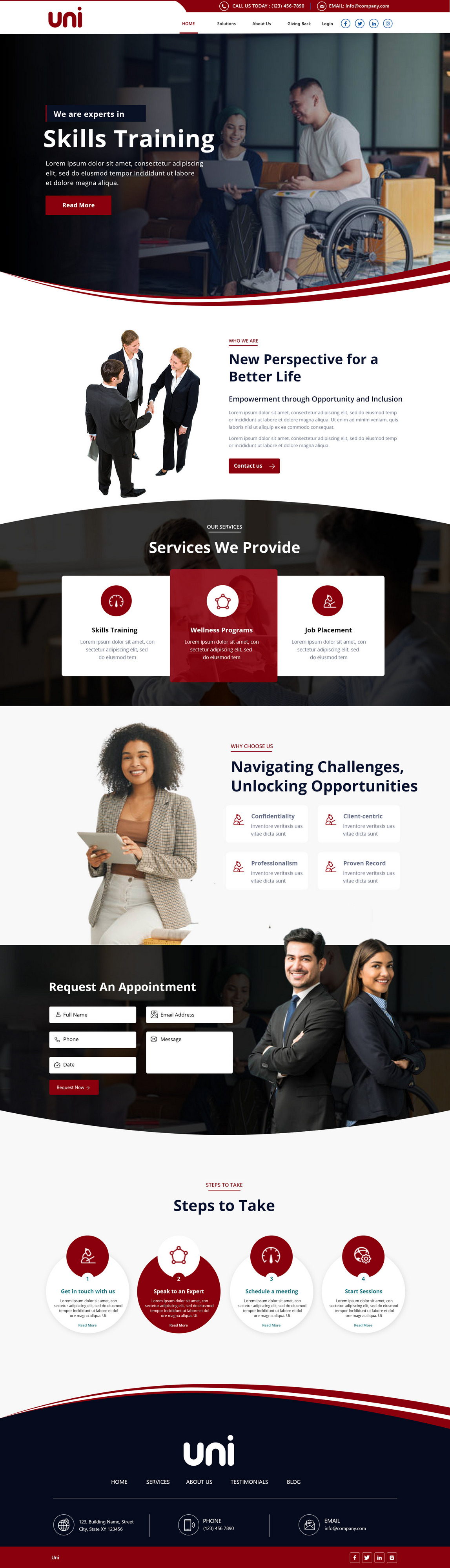 Web Design by Andrew Asiimwe for ONEELEVEN | Design #33236188