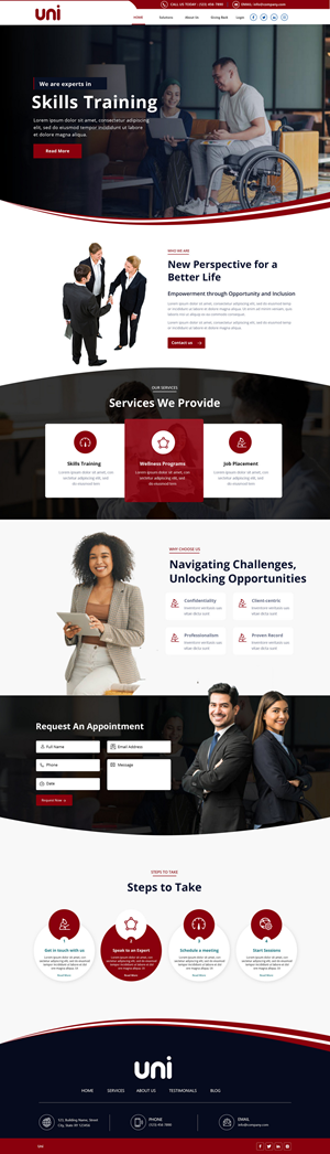 Web Design by Andrew Asiimwe for ONEELEVEN | Design: #33236188