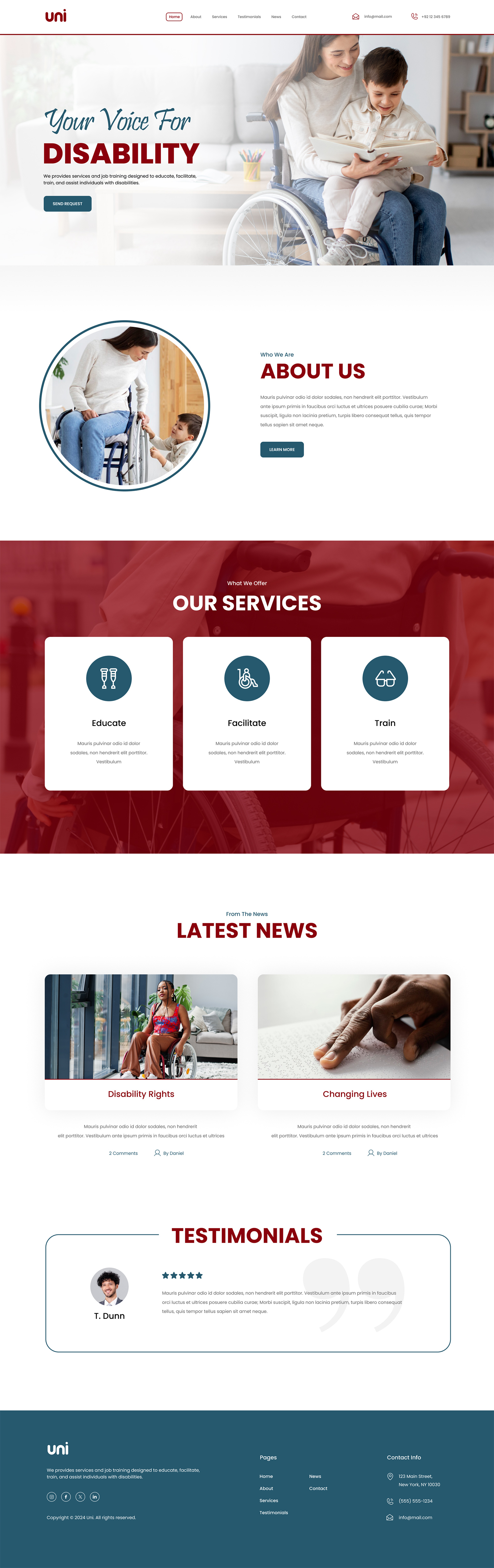 Web Design by ag622988 for ONEELEVEN | Design #33228244