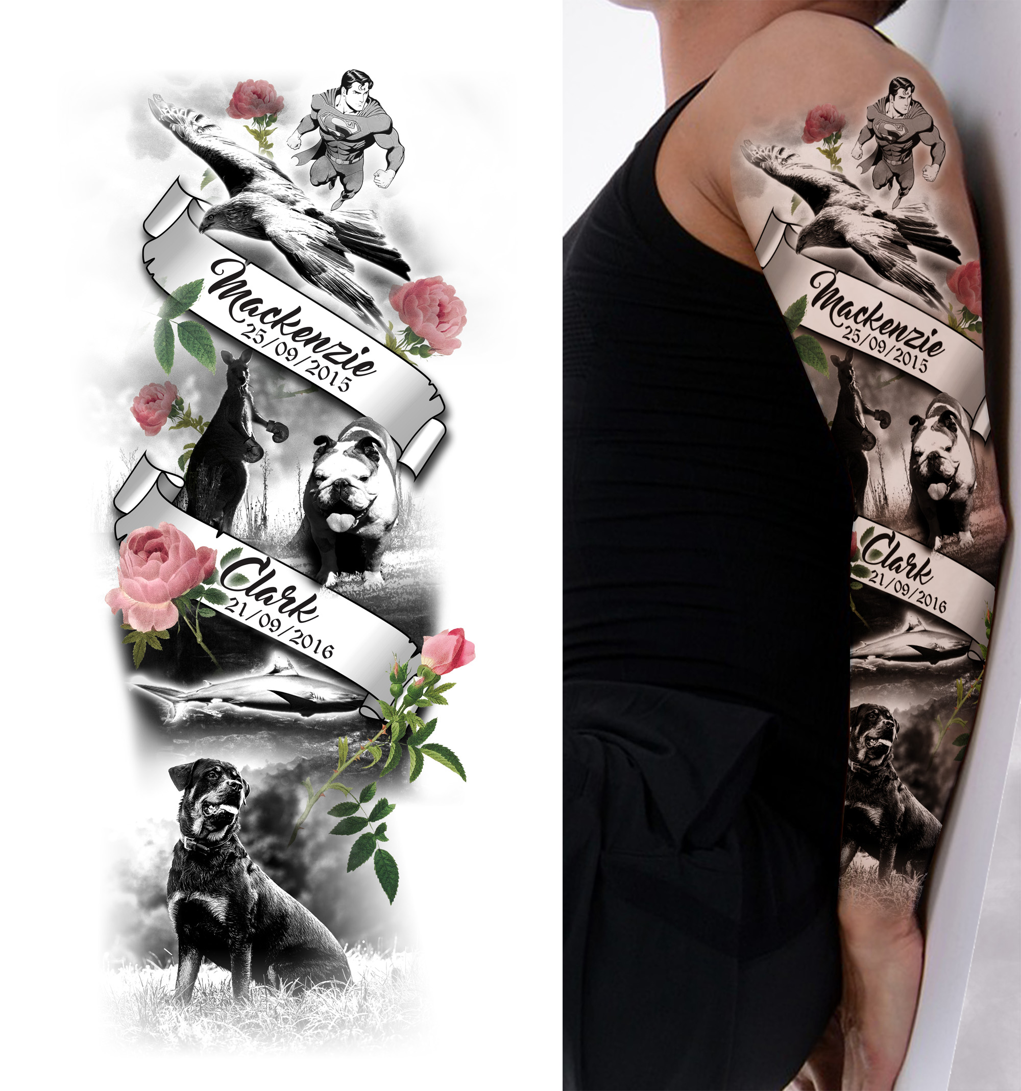 Tattoo-Design von MNM für dieses Projekt | Design #33228261