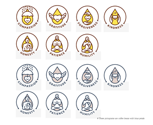 Icon-Design von SS Dot für Seven Virtues Coffee Roasters | Design #33262086