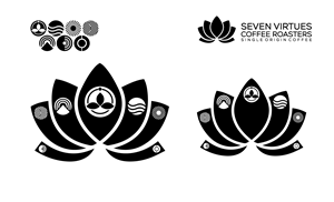Icon Design by Christian Cruz for Seven Virtues Coffee Roasters | Design: #33327255