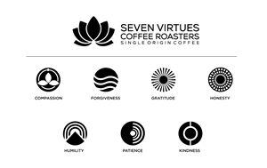 Icon Design by Christian Cruz for Seven Virtues Coffee Roasters | Design: #33336153