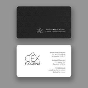 Design de Carte de Visite par Andrés Sebastián pour Dex Flooring  | Design : #33228710