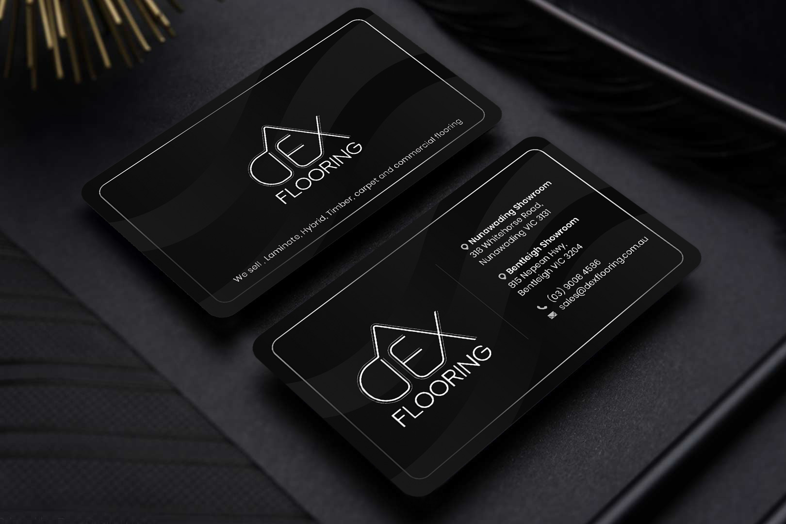 Business Card Design by Sandaruwan for Dex Flooring  | Design #33226652