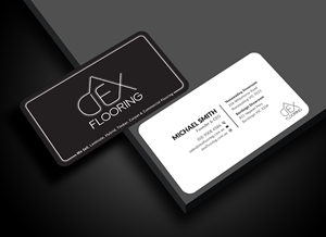 Business Card Design by Sun Moon Graphic Designer for Dex Flooring  | Design #33222486