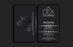Design de Carte de Visite par DesignerShahadat pour Dex Flooring  | Design : #33225015