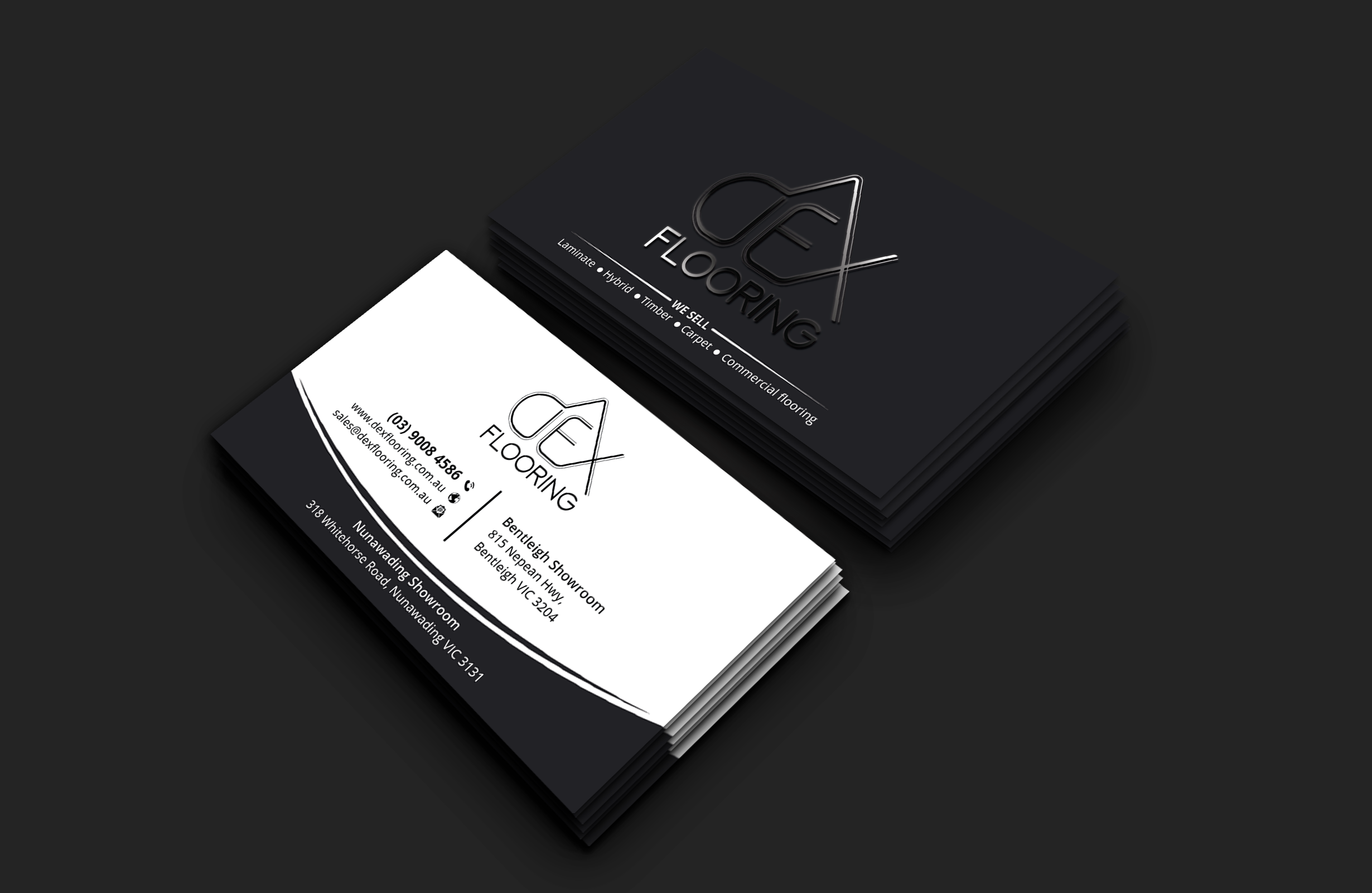 Design de Carte de Visite par DesignerShahadat pour Dex Flooring  | Design #33225300