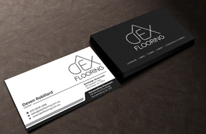 Business Card Design by Innovative Graphix for Dex Flooring  | Design: #33223179