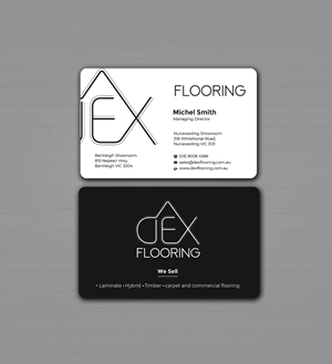 Business Card Design by Innovative Graphix for Dex Flooring  | Design: #33223355