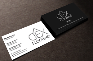 Business Card Design by Innovative Graphix for Dex Flooring  | Design: #33223470