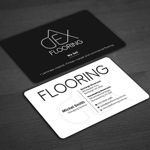 Business Card Design by Innovative Graphix for Dex Flooring  | Design: #33224010
