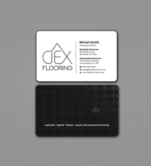 Business Card Design by Innovative Graphix for Dex Flooring  | Design: #33224161