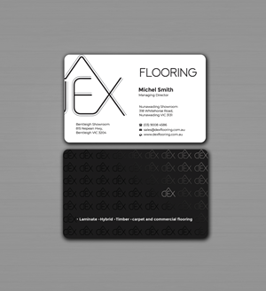 Business Card Design by Innovative Graphix for Dex Flooring  | Design: #33224162