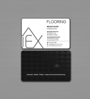 Business Card Design by Innovative Graphix for Dex Flooring  | Design: #33224163