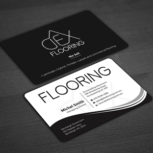 Business Card Design by Innovative Graphix for Dex Flooring  | Design: #33224164