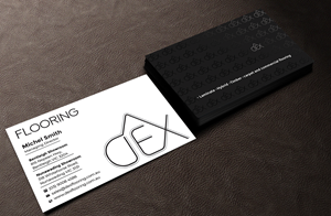 Design de Carte de Visite par Innovative Graphix pour Dex Flooring  | Design : #33224168