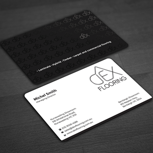 Design de Carte de Visite par Innovative Graphix pour Dex Flooring  | Design : #33224171
