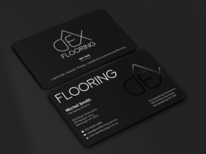 Design de Carte de Visite par Innovative Graphix pour Dex Flooring  | Design : #33226740