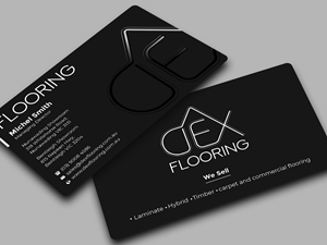 Design de Carte de Visite par Innovative Graphix pour Dex Flooring  | Design : #33226908