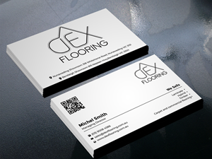 Business Card Design by Innovative Graphix for Dex Flooring  | Design: #33230605