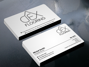 Business Card Design by Innovative Graphix for Dex Flooring  | Design: #33230645