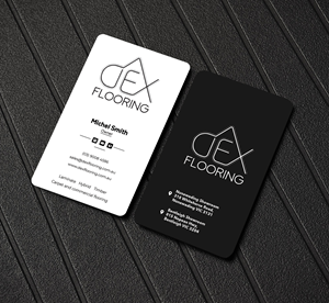 Business Card Design by Innovative Graphix for Dex Flooring  | Design: #33230745