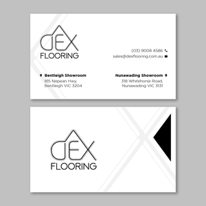 Design de Carte de Visite par YourLogoMaster pour Dex Flooring  | Design : #33234473