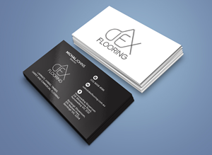 Business Card Design by creativeoutline for Dex Flooring  | Design: #33222996
