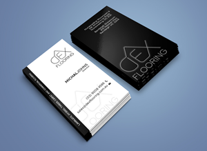 Visitenkarten-Design von creativeoutline für Dex Flooring  | Design: #33223337