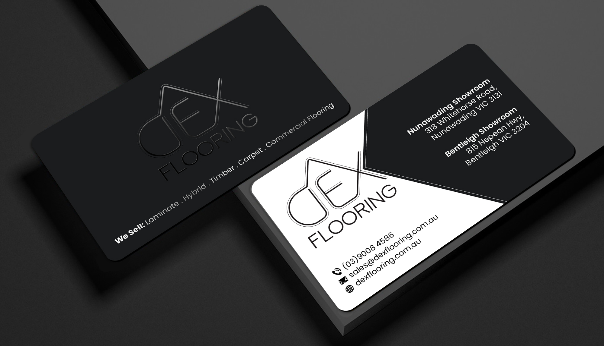 Diseño de Tarjeta de Presentación por Creations Box 2015 para Dex Flooring  | Diseño #33223068