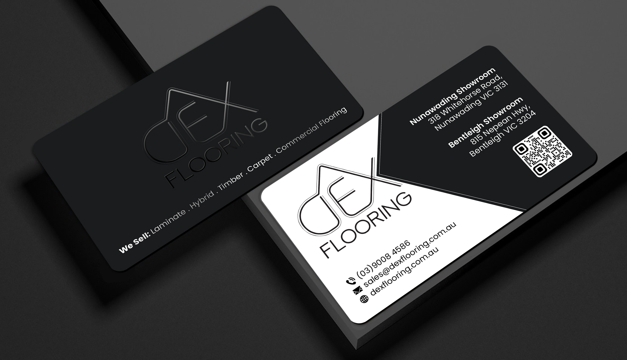 Business Card Design by Creations Box 2015 for Dex Flooring  | Design #33223105