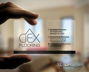 Diseño de Tarjeta de Presentación por SL Designer para Dex Flooring  | Diseño: #33223208