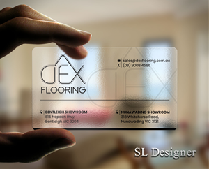 Diseño de Tarjeta de Presentación por SL Designer para Dex Flooring  | Diseño: #33223209